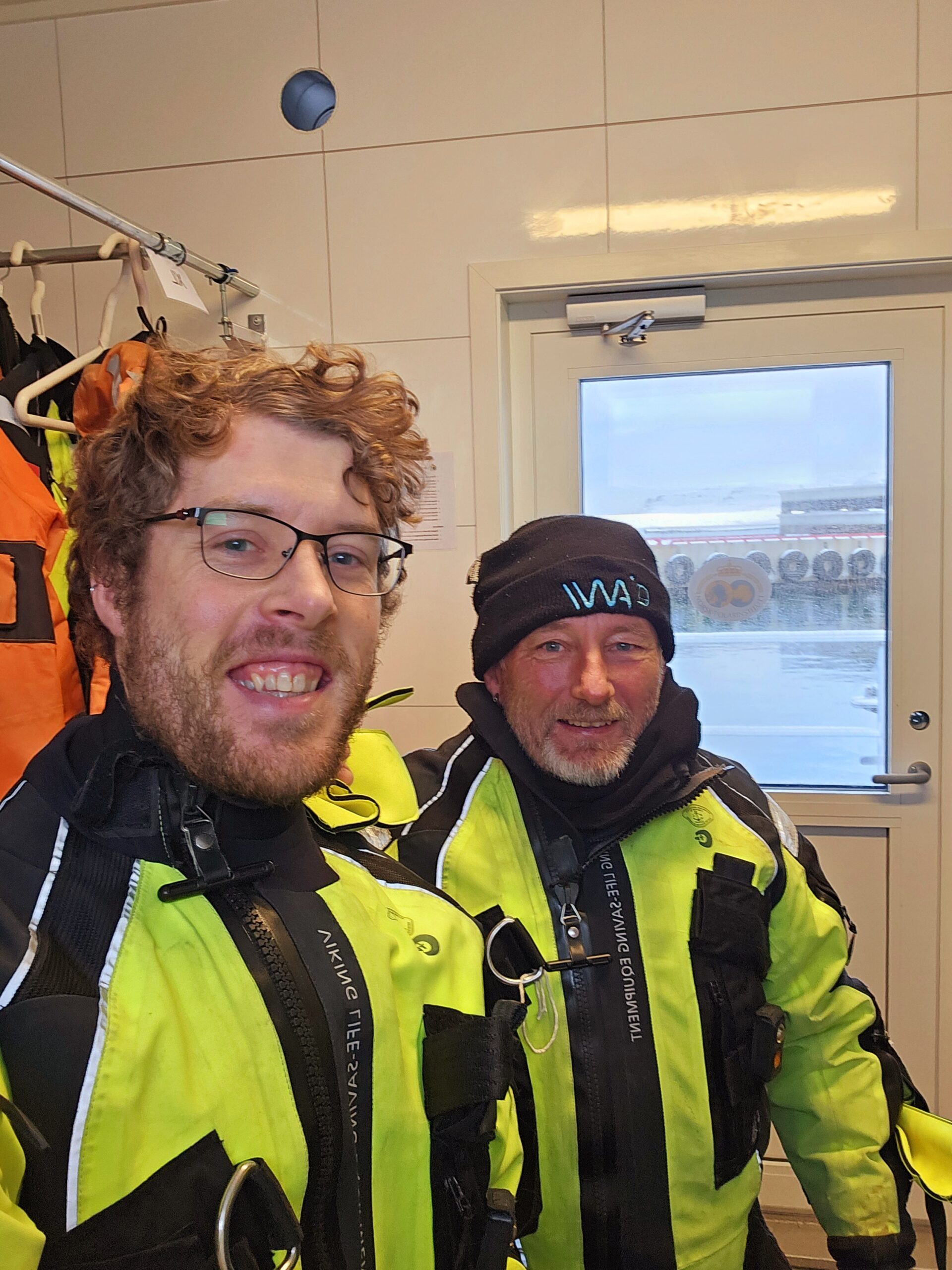 About cold water fieldwork arctic